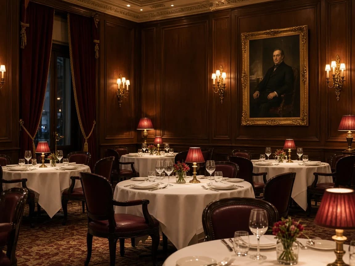 Restaurante formal de cocina argentina, Palacio Vercelli